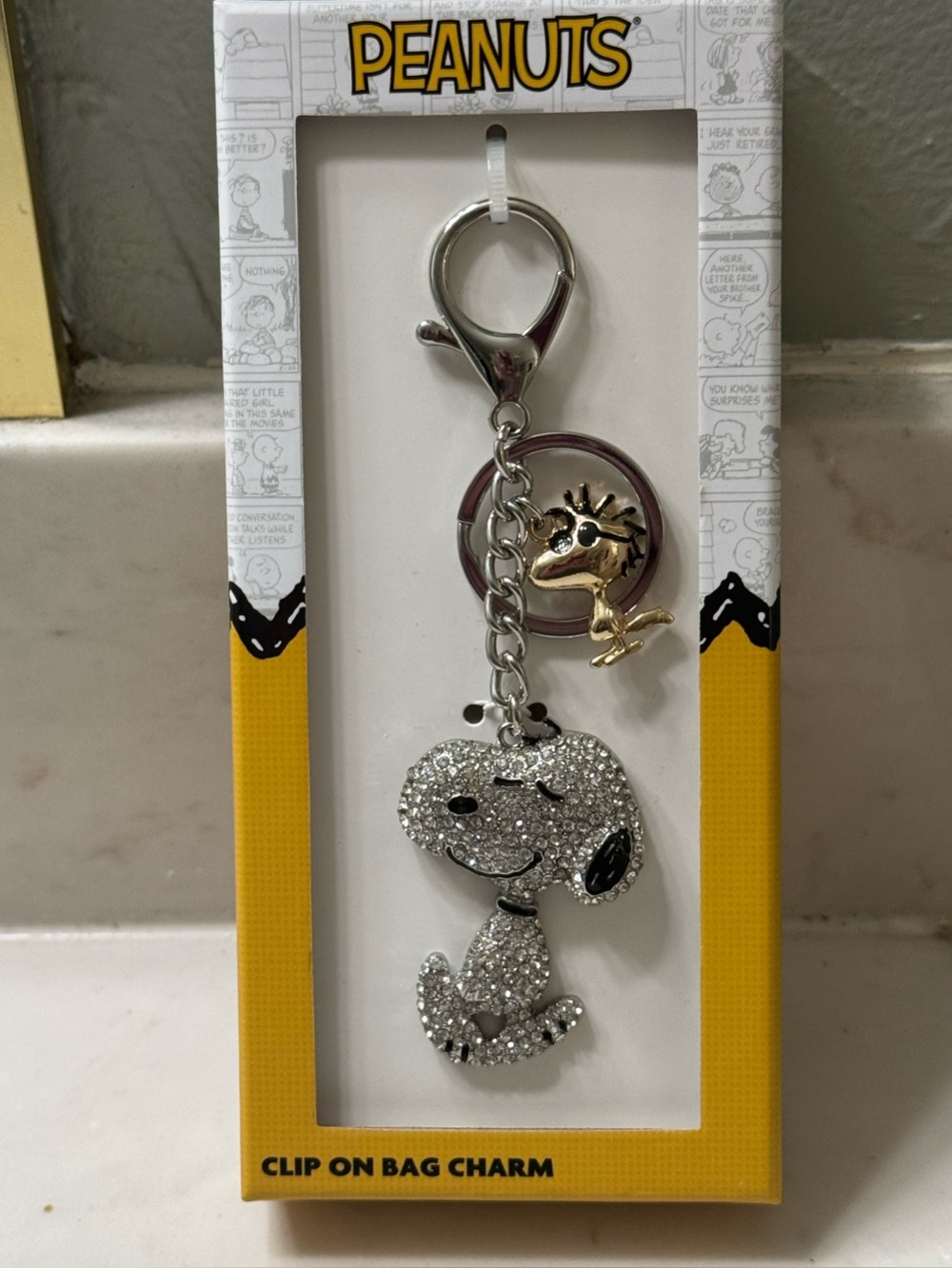 Peanuts Snoopy & Woodstock bag Charm